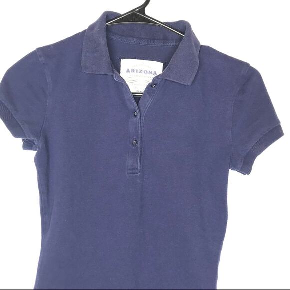 Arizona Jean Company Favorite Polo  Cap Sleeve XS - Picture 3 of 9